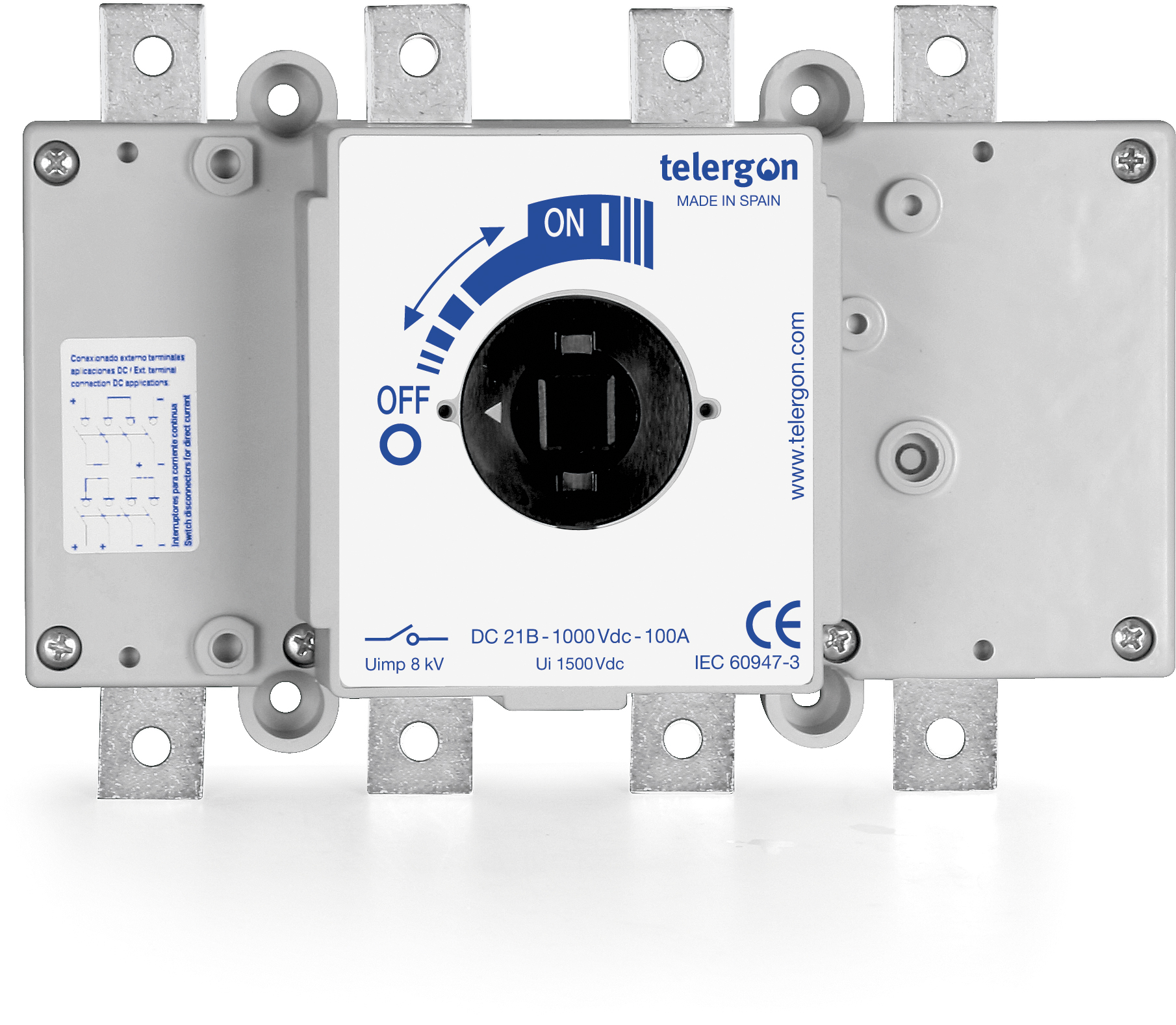 S5 DC Kalibreli 1 4P (100A-160A-250A-400A) 1000Vdc