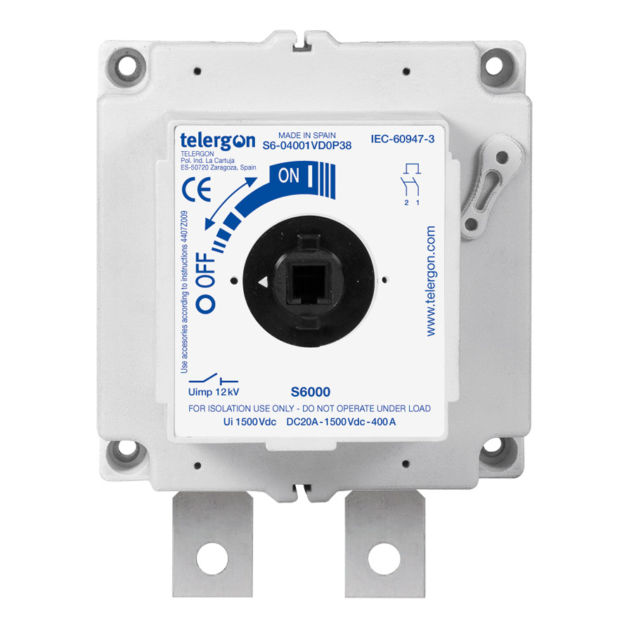 S6 DC Boyut 1 1P - 2P (160A-200A-250A-400A) 1500Vdc