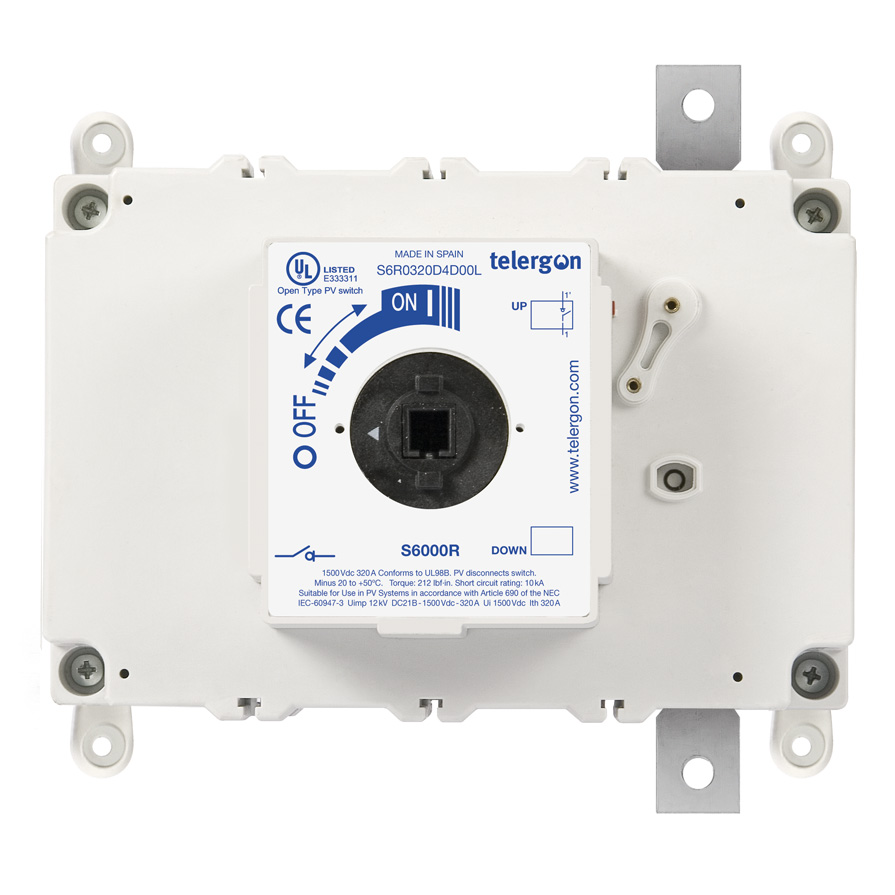 S6R DC Kalibre 1 1P - 2P (160A-500A) 1500Vdc